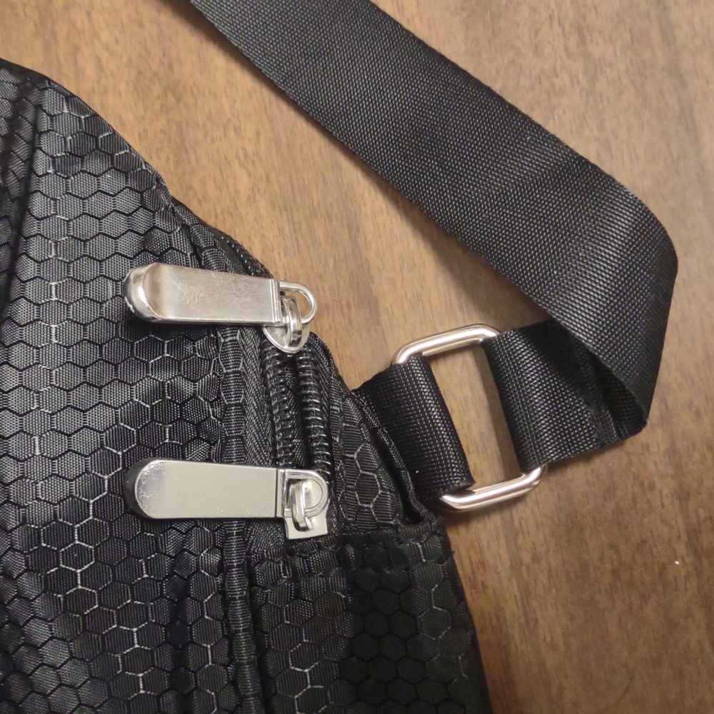 Black Backpack With Waterproof Divider - image 4